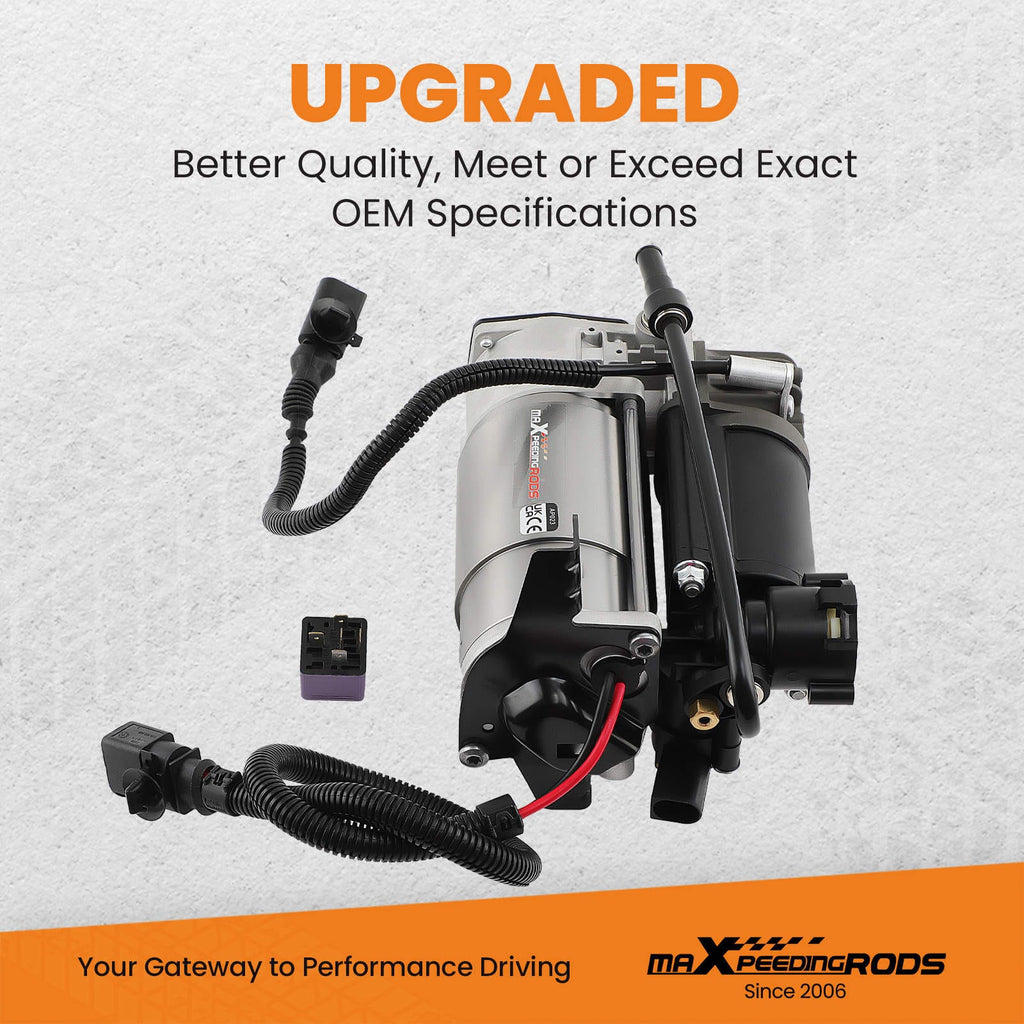Neu Luftfederung Kompressor kompatibel für Audi A6 C5 4B Allroad Lieferumfang Air Pump