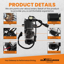Laden Sie das Bild in den Galerie-Viewer, Neu Luftfederung Kompressor kompatibel für Audi A6 C5 4B Allroad Lieferumfang Air Pump