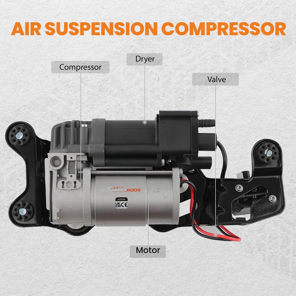 Neu Kompressor Luftfederung + Ventilblock kompatibel für BMW X5 F15 F85 13-18 X6 F16 F86 14-19