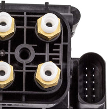 Laden Sie das Bild in den Galerie-Viewer, Neu Kompressor Luftfederung mit Halterung + Ventilblock kompatibel für VW Touareg 7L 7L0616007