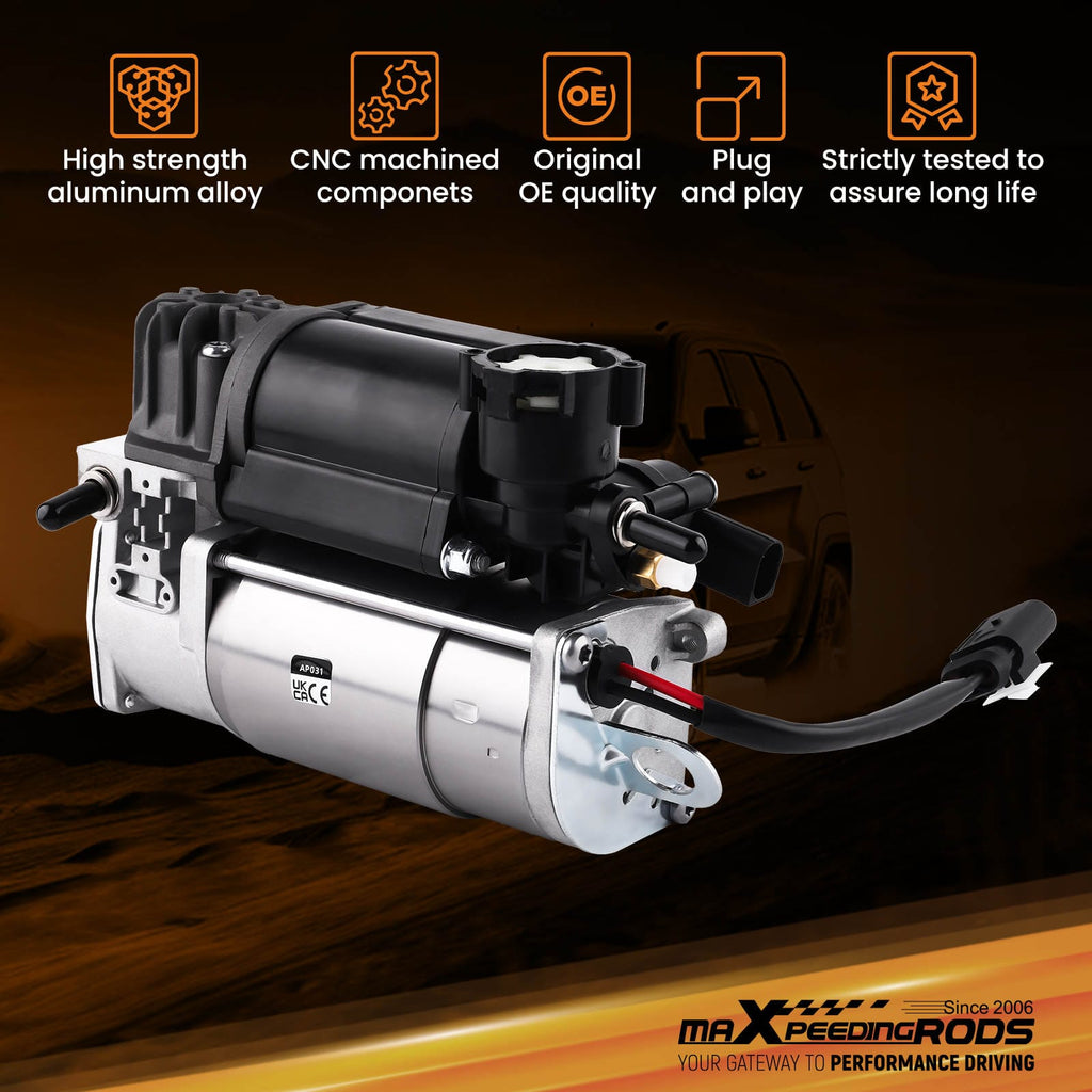 Neu Luftfederung Kompressor kompatibel für Jaguar XJ X350 xj8 03-09 C2C22825 C2C27702E Pumpe