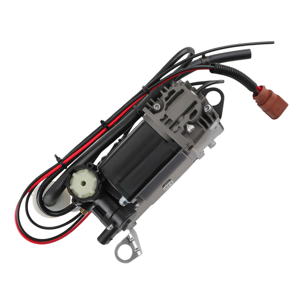 Neu 2X Federbeine Vorne + 2X Federbalg Hinten + Kompressor kompatibel für Audi A6 C6 4F S6