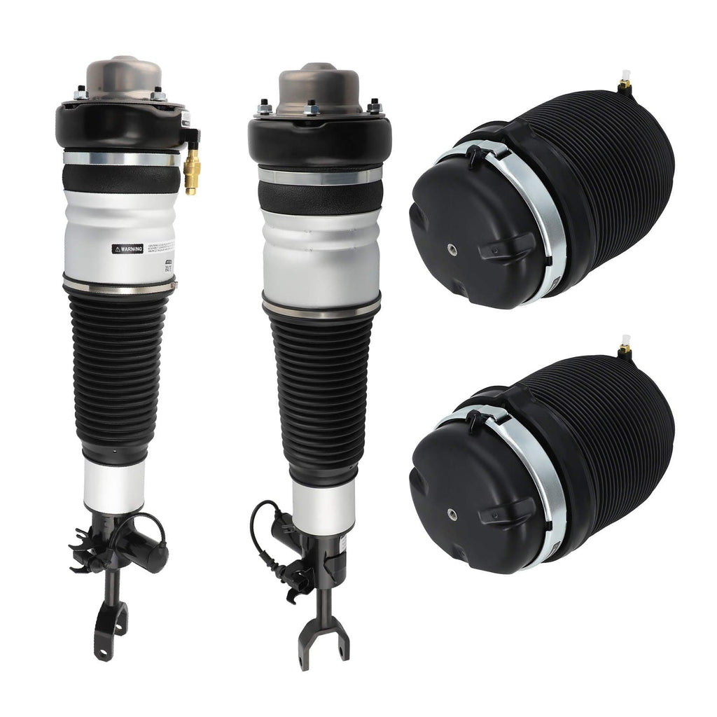 Neu Vorne Federbein Hinten Federbalg kompatibel für Audi A6 C6 S6 4F0616039 4F0616040 4F061600