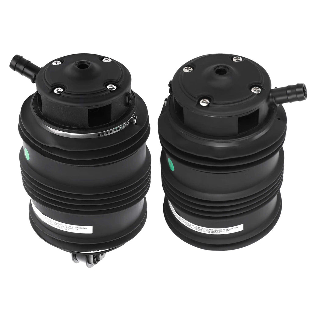 Neu 2x Vorne Federbein + 2x Hinten Luftbalg + Kompressor kompatibel für Mercedes C219 E W211