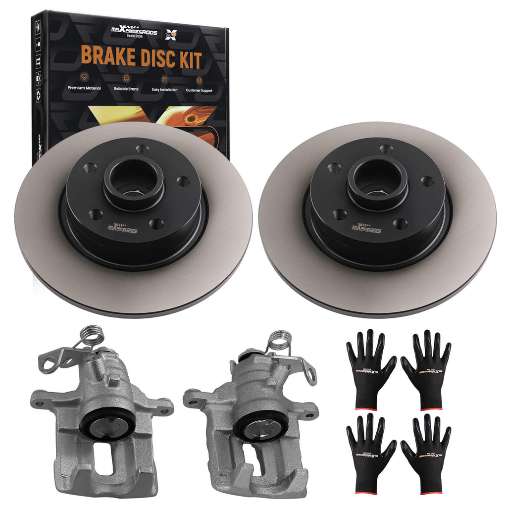 Neu Bremssattel Bremsscheiben Hinten kompatibel für Renault Trafic II JL FL EL Trafic JG FG EG