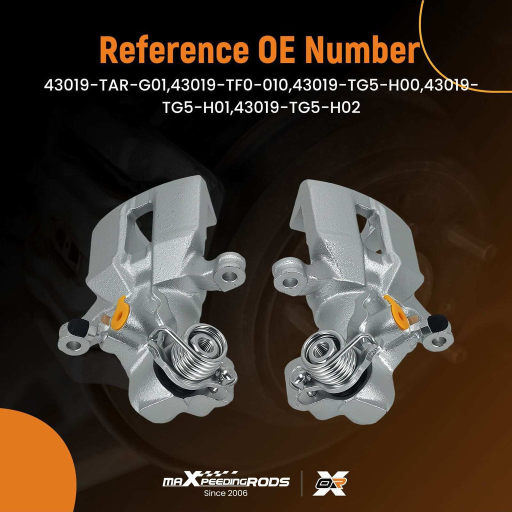 Neu Bremssattel Hinten Left + Right kompatibel für Honda Jazz III GE 1.2 1.3 1.4 43019-TAR-G01