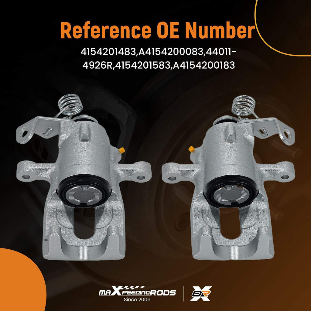 Neu Bremssattel Hinten Links Rechts kompatibel für Mercedes-Benz Citan 415 W415 kompatibel für Renault Kangoo
