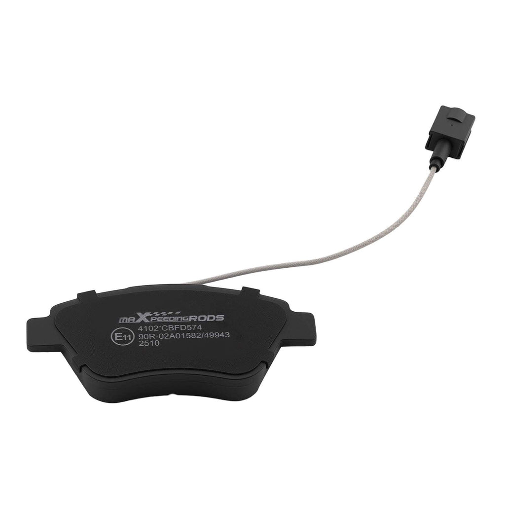 Neu remsscheiben Bremsbeläge Vorne 257mm Belüftet kompatibel für Fiat Grande Punto Punto Evo