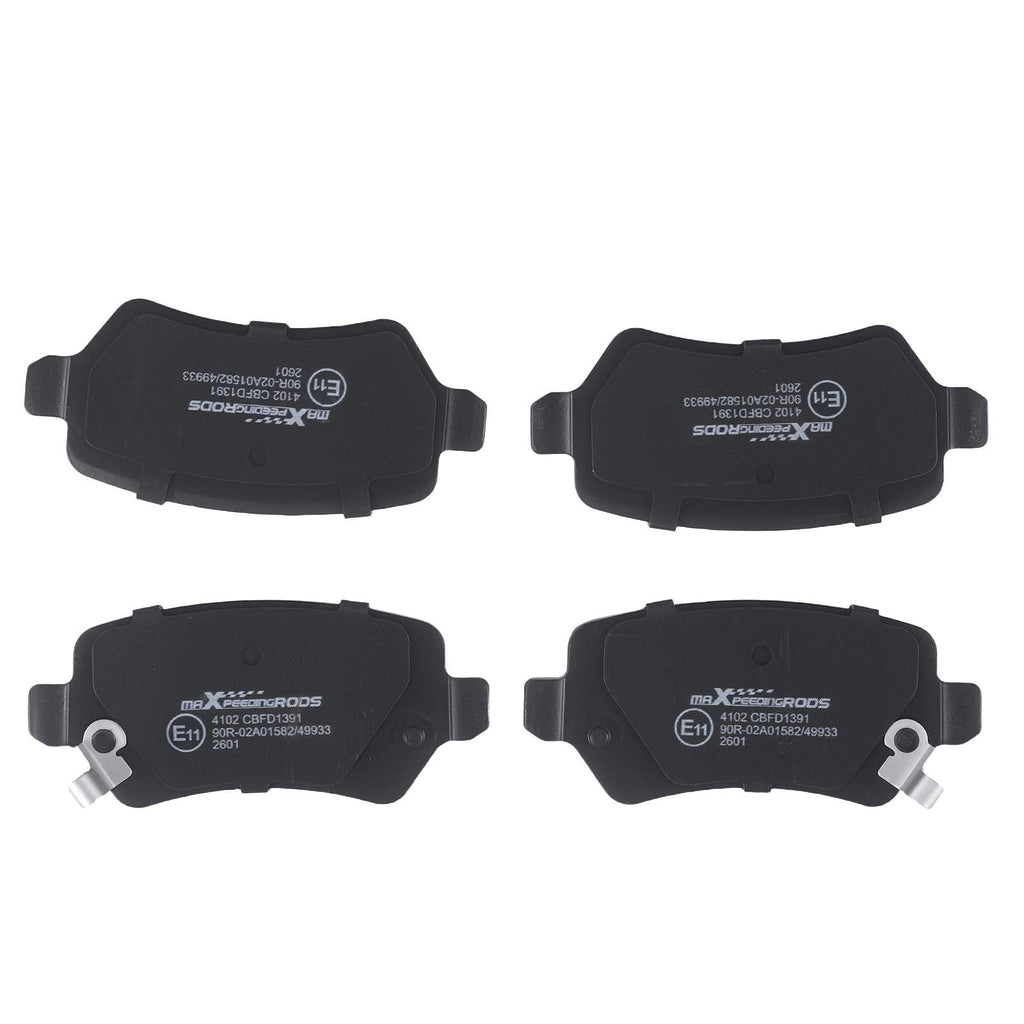 Neu Bremsscheiben Bremsbeläge Set kompatibel für Opel Twintop L67 Caravan L35 Stufenheck Kasten