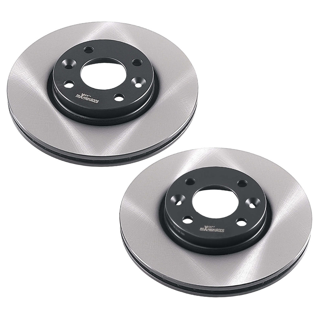 Neu Bremsscheiben Bremsbeläge Vorne kompatibel für Nissan Note E11 kompatibel für Dacia Logan kompatibel für Renault Clio