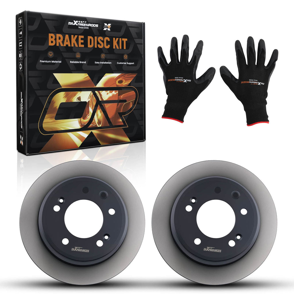 Neu Bremsscheiben Hinten kompatibel für Hyundai i30 FD ix35 EL kompatibel für Kia Ceed ED Pro CeeD Sportage SL