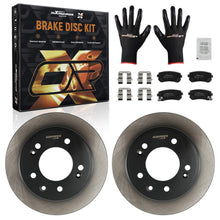 Laden Sie das Bild in den Galerie-Viewer, Neu Bremsscheiben + Bremsbeläge Hinten kompatibel für Hyundai i30 FD ix35 kompatibel für KIA Ceed Pro Ceed