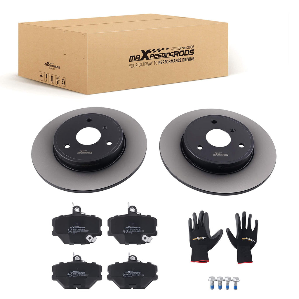 Neu Bremsscheiben + Bremsbeläge Vorne kompatibel für Smart Cabrio City-Coupe Fortwo 450 451