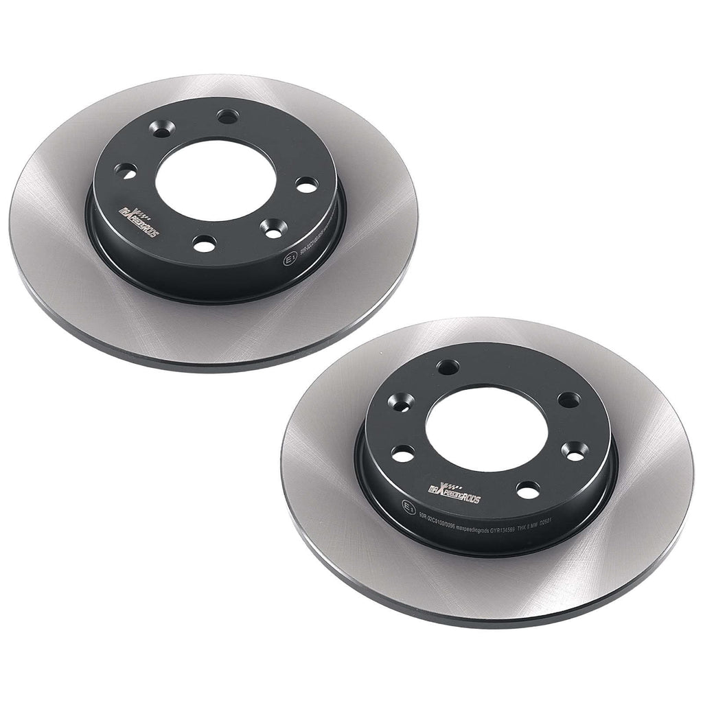 Neu Bremsscheiben Bremsbeläge Hinten kompatibel für Citroën C3 I FC FN kompatibel für Peugeot 307 kompatibel für Citroën C4