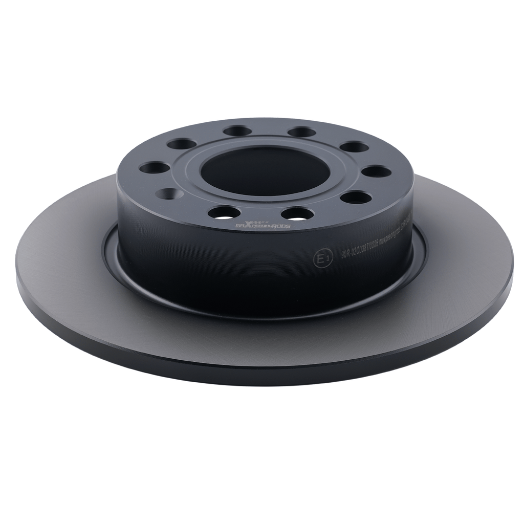 Neu 2xBremsscheiben Hinten kompatibel für Audi A3 kompatibel für Seat Altea Leon Toledo kompatibel für Skoda II kompatibel für VW Caddy kompatibel für Golf
