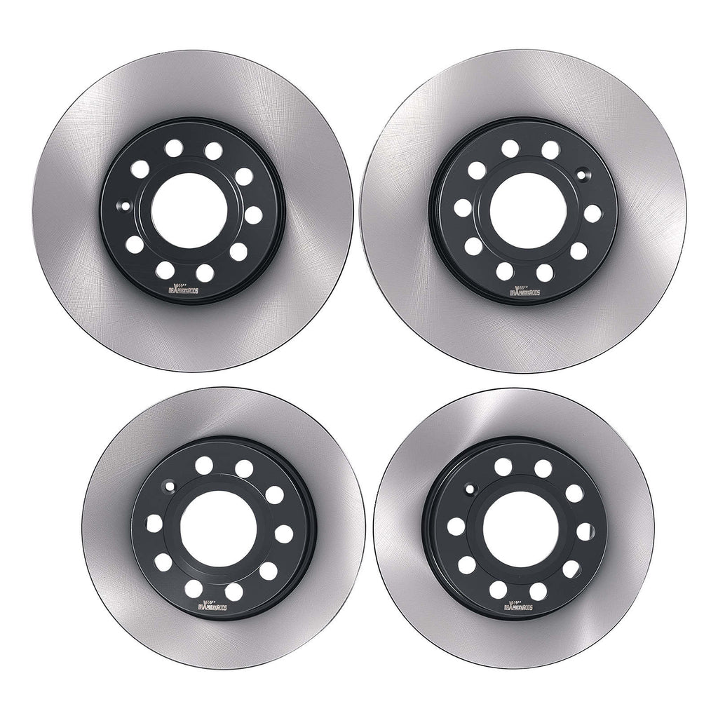 Neu Bremsscheiben Bremsbeläge Set kompatibel für VW Golf V 1K1 kompatibel für Golf VI 5K1 Cabrio 517 Jetta 162