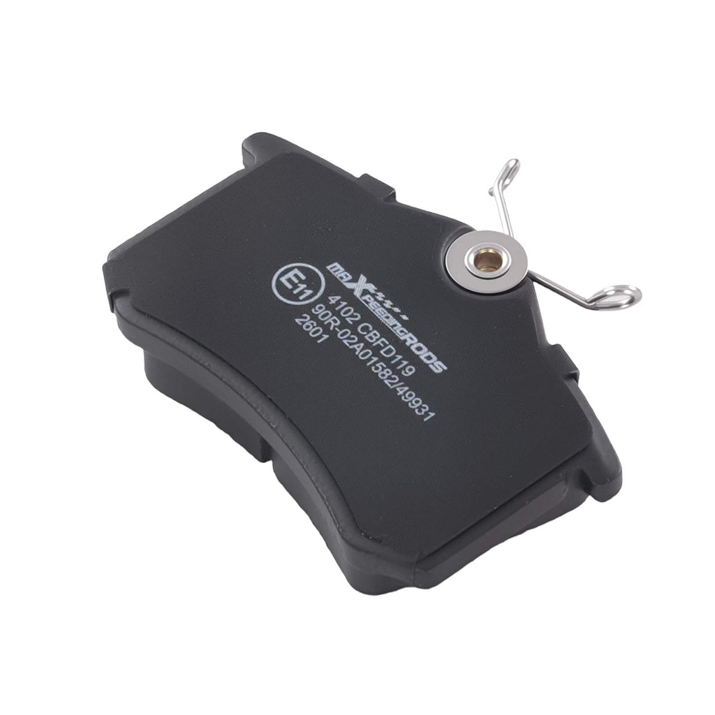 Neu 4x Bremsscheiben + 8x Bremsbeläge kompatibel für Skoda Fabia I Fabia II Roomster kompatibel für VW Polo 9N