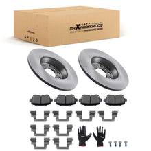 Laden Sie das Bild in den Galerie-Viewer, Neu Bremsscheiben Bremsbeläge Hinten kompatibel für Audi A3 8P kompatibel für VW Golf 6 Passat CC Tiguan Eos