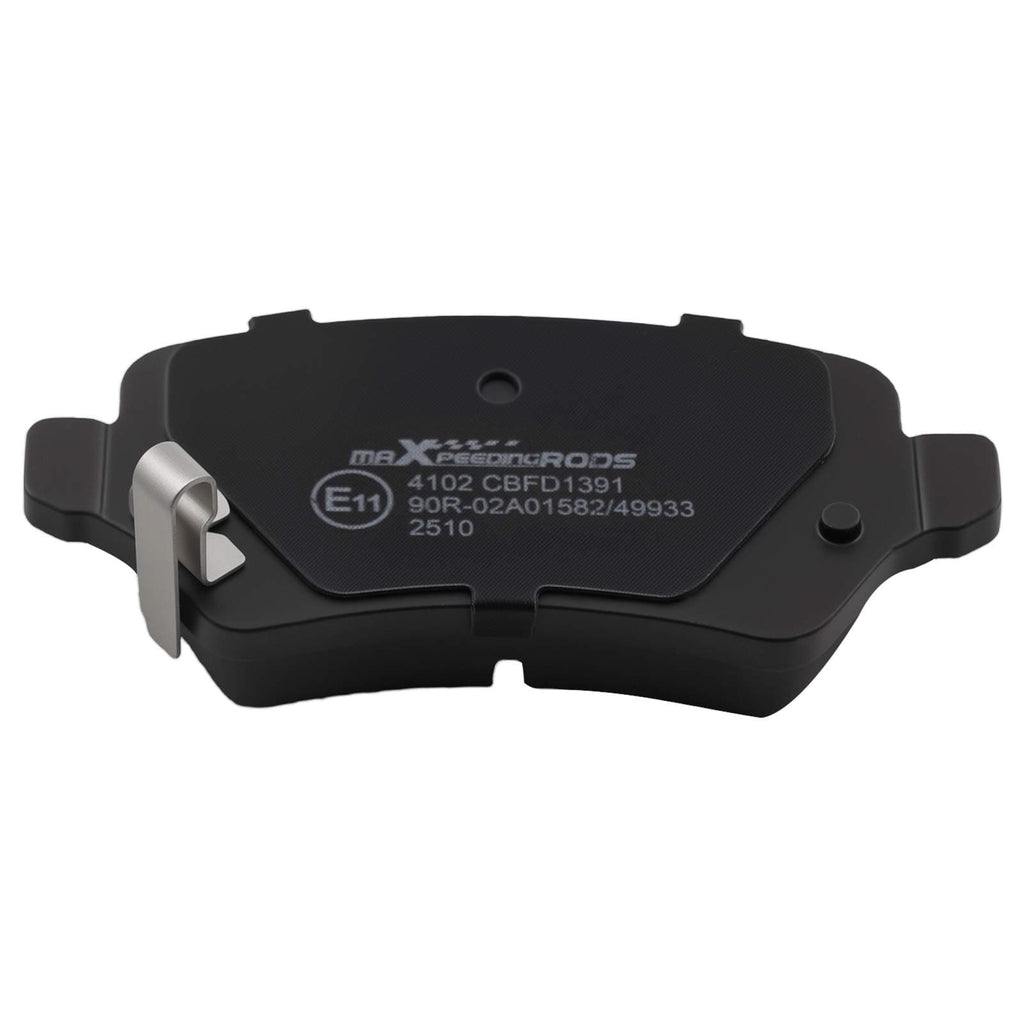 Neu Bremsscheiben Bremsbeläge Hinten kompatibel für Opel Astra H Twintop Combo Meriva 569116