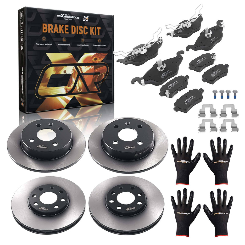 Neu Bremsscheiben Bremsbeläge kompatibel für Opel Saab 9-5 YS3G kompatibel für Chevrolet Malibu V300 Astra G