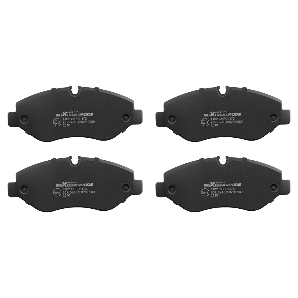 Neu Bremsscheiben Bremsbeläge Vorne kompatibel für Mercedes-Benz Sprinter B906 B907 B910 300mm