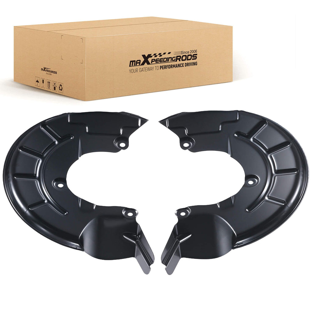 Neu 2xAnkerblech Bremsscheibe Vorne L+R kompatibel für Seat Mii Electric kompatibel für Skoda E-Citigo kompatibel für VW E-up