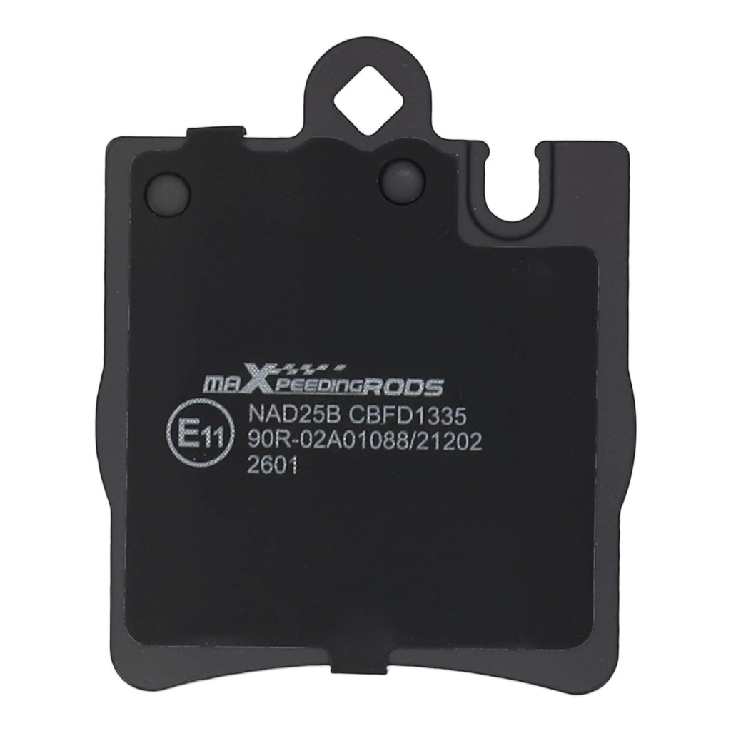 Neu Bremsbeläge Hinten kompatibel für Mercedes CLK 200-55 AMG E-Klasse W210 E200-E50 AMG 95-02