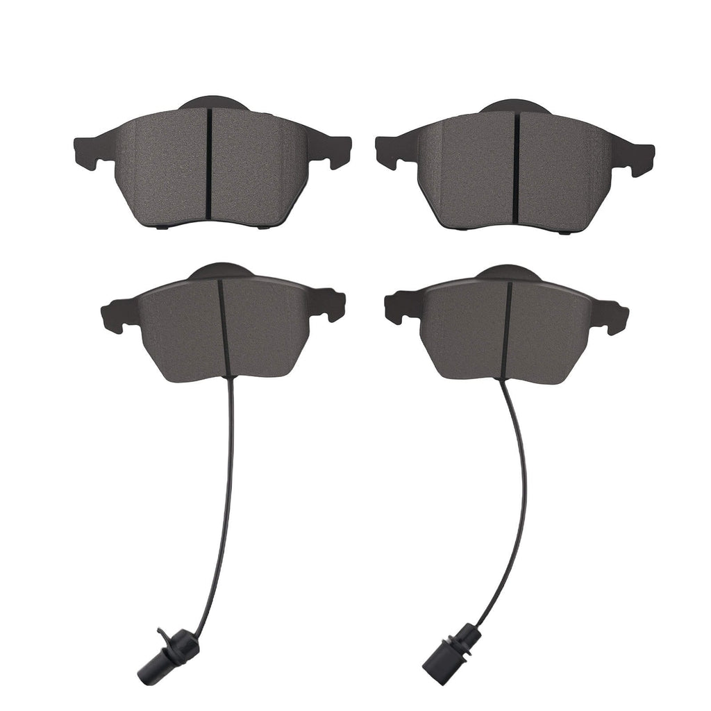 Neu Bremsbeläge Vorne kompatibel für Audi A4 B5 8D2 8D5 1994-01 4B0698151AB 4B0698151E 156.3mm