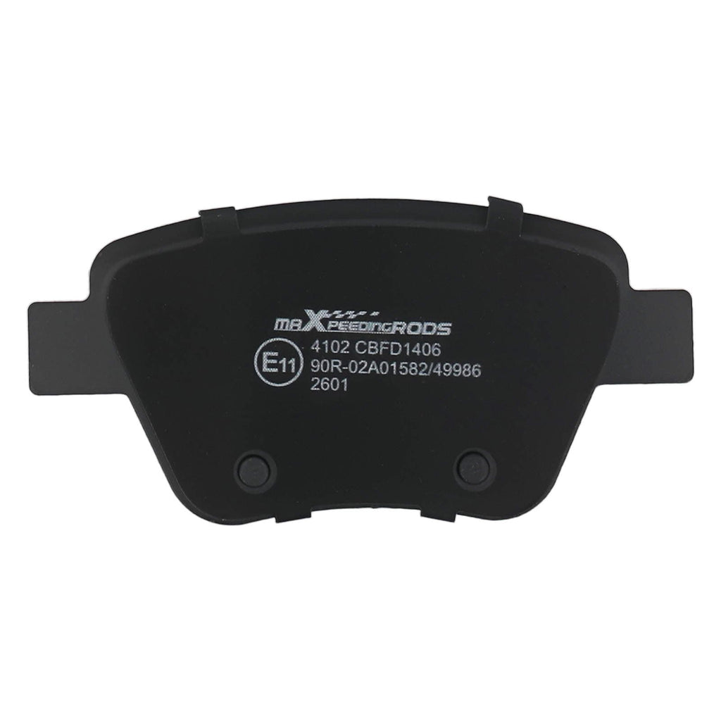 Neu Bremsbeläge Vorne kompatibel für Subaru Justy IV kompatibel für Suzuki Baleno Swift kompatibel für Ford Fiesta VI 1.0-1.6