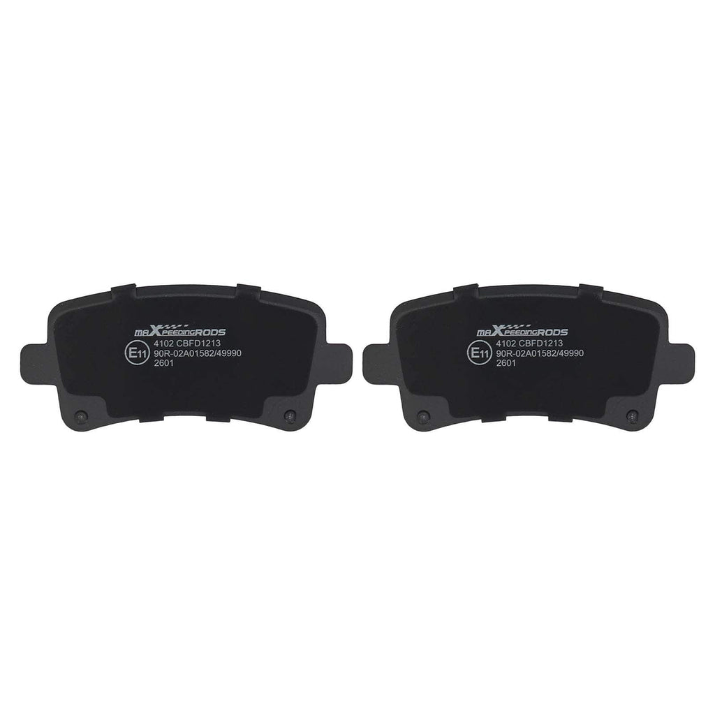 Neu Bremsbeläge Hinten kompatibel für Opel Insignia A Stufenheck G09 kompatibel für Chevrolet Malibu Saab 9-5