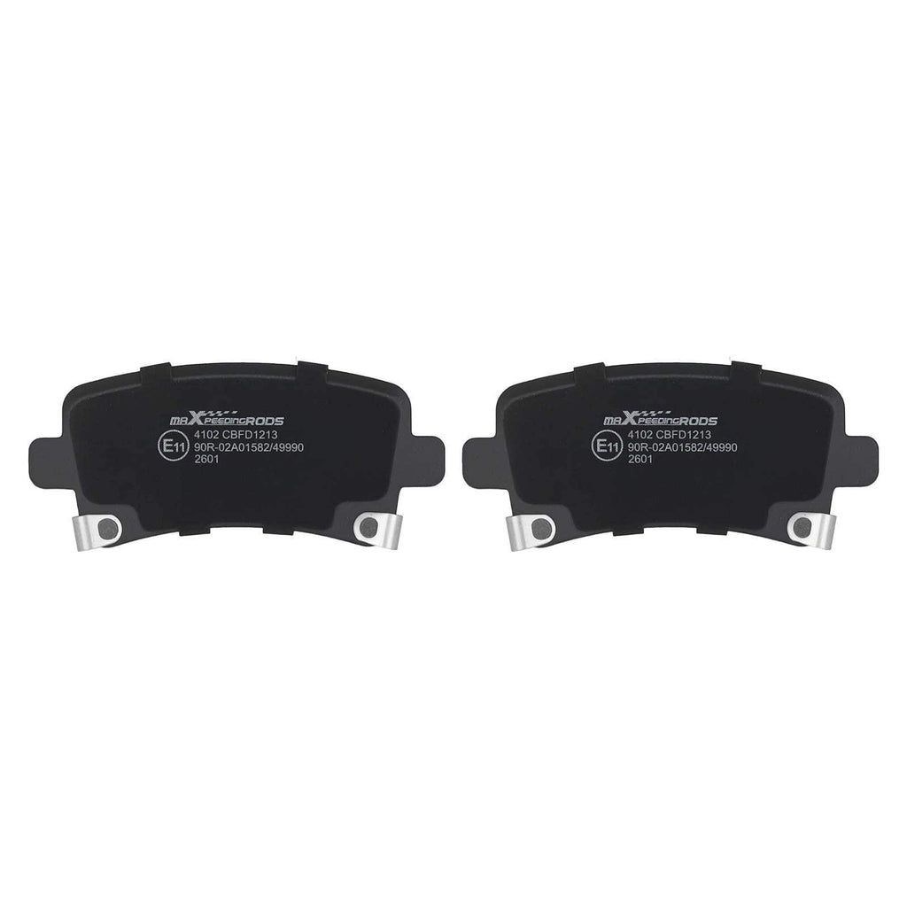 Neu Bremsbeläge Hinten kompatibel für Opel Insignia A Stufenheck G09 kompatibel für Chevrolet Malibu Saab 9-5