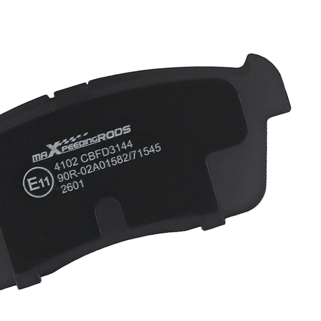 Neu Bremsbeläge Vorne kompatibel für Suzuki Alto Carry Celerio kompatibel für Daihatsu Cuore Sirion Trevis YRV