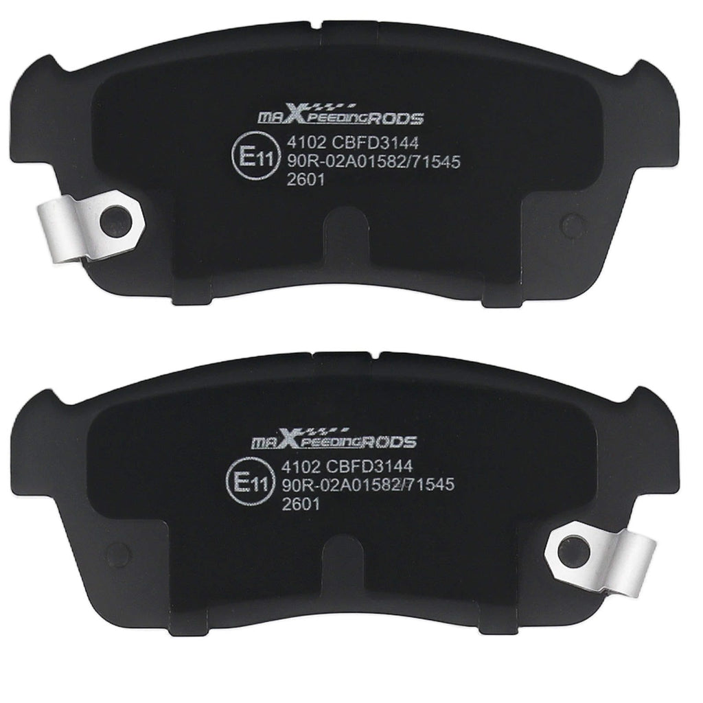 Neu Bremsbeläge Vorne kompatibel für Suzuki Alto Carry Celerio kompatibel für Daihatsu Cuore Sirion Trevis YRV