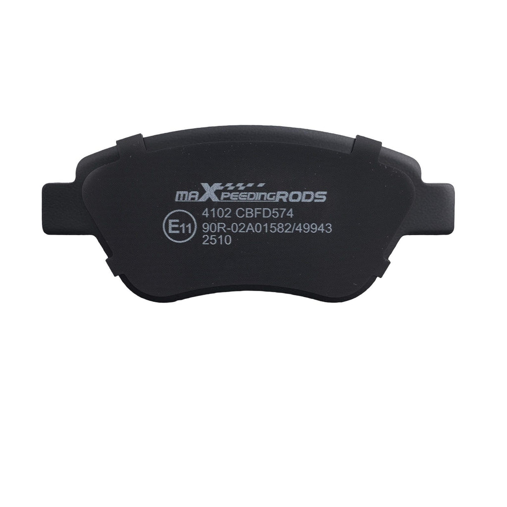 Neu Bremsbeläge Vorne kompatibel für Fiat 500 500C Fiorino Qubo Punto kompatibel für Alfa Romeo MiTo 77365465