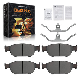 Neu 4x Bremsbeläge Vorne kompatibel für Audi A8 4H2 4H8 4HC 4HL A6 4G2 4GC 4G5 4GD A7 4GA 4GF