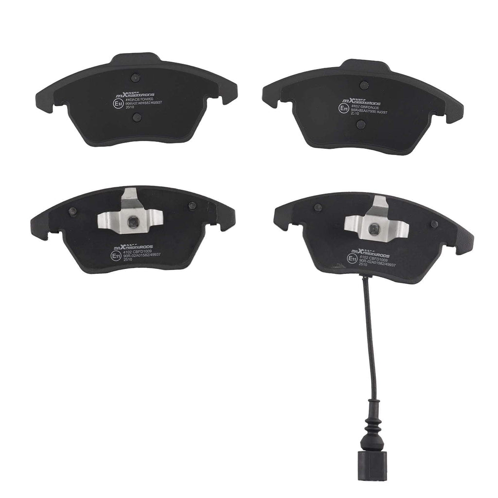 Neu Bremsbeläge Vorne kompatibel für VW Beetle kompatibel für Golf V Jetta Passat Polo Touran1K0698151 155.3mm