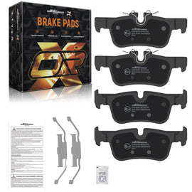 Neu Bremsbeläge Hinten kompatibel für MINI Clubman Cooper D S SD JCW ALL4 F54 Countryman Cooper