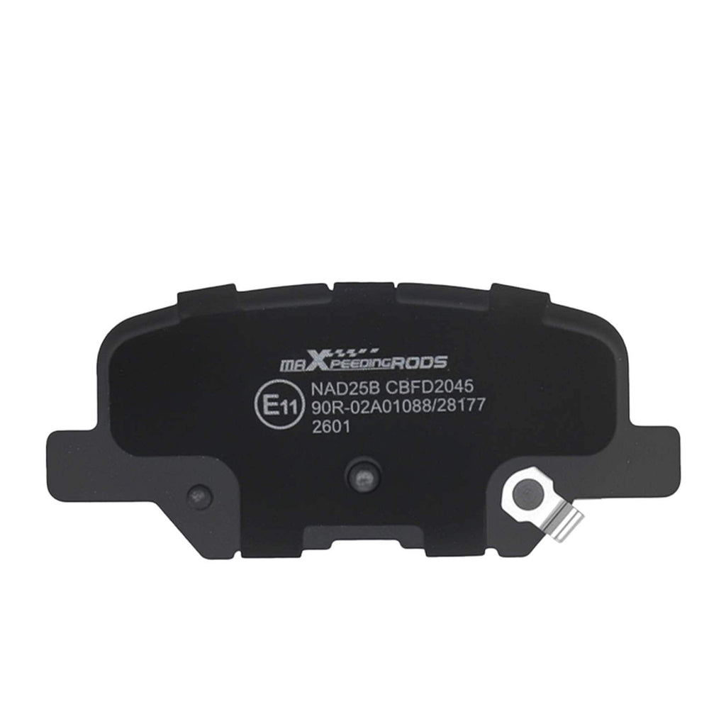 Neu Bremsbeläge Hinten kompatibel für Mazda 6 Kombi Stufenheck GJ GL kompatibel für Mitsubishi Outlander III
