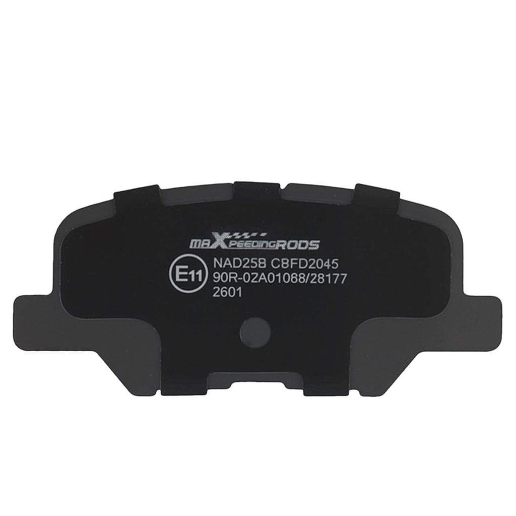 Neu Bremsbeläge Hinten kompatibel für Mazda 6 Kombi Stufenheck GJ GL kompatibel für Mitsubishi Outlander III