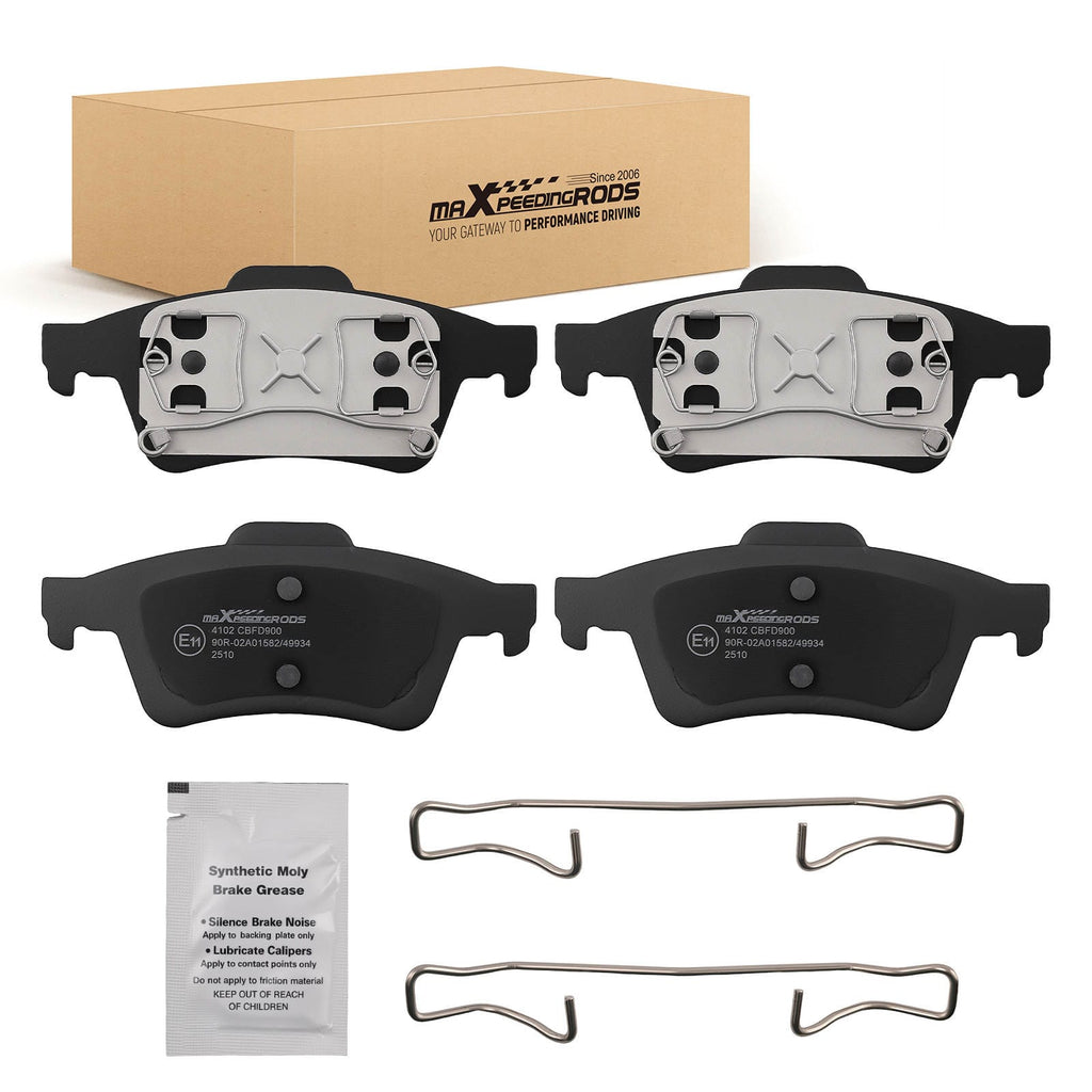 Neu Bremsbeläge Hinten LR kompatibel für Nissan Primera 1.6L 1.8L 1.9L 2.0L 2.2L 2002-2008