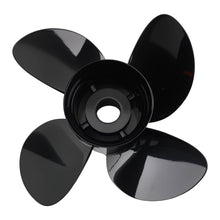Laden Sie das Bild in den Galerie-Viewer, Neu 4-Blatt Aluminium Bootspropeller kompatibel für Mercury 135-300PS 14x21 Rechtsdrehend