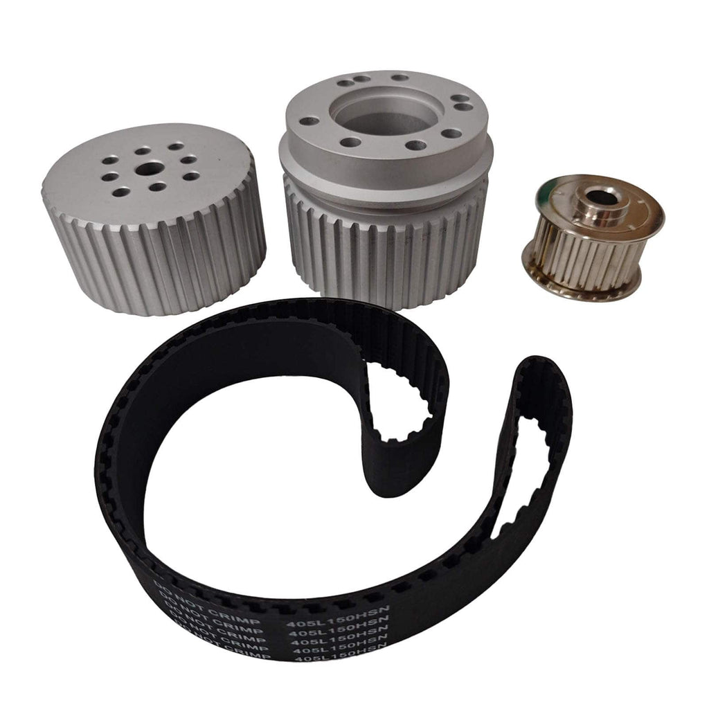 Neu Aluminium Riemenscheiben Set kompatibel für Chevrolet Small Block 283 305 327 350 400