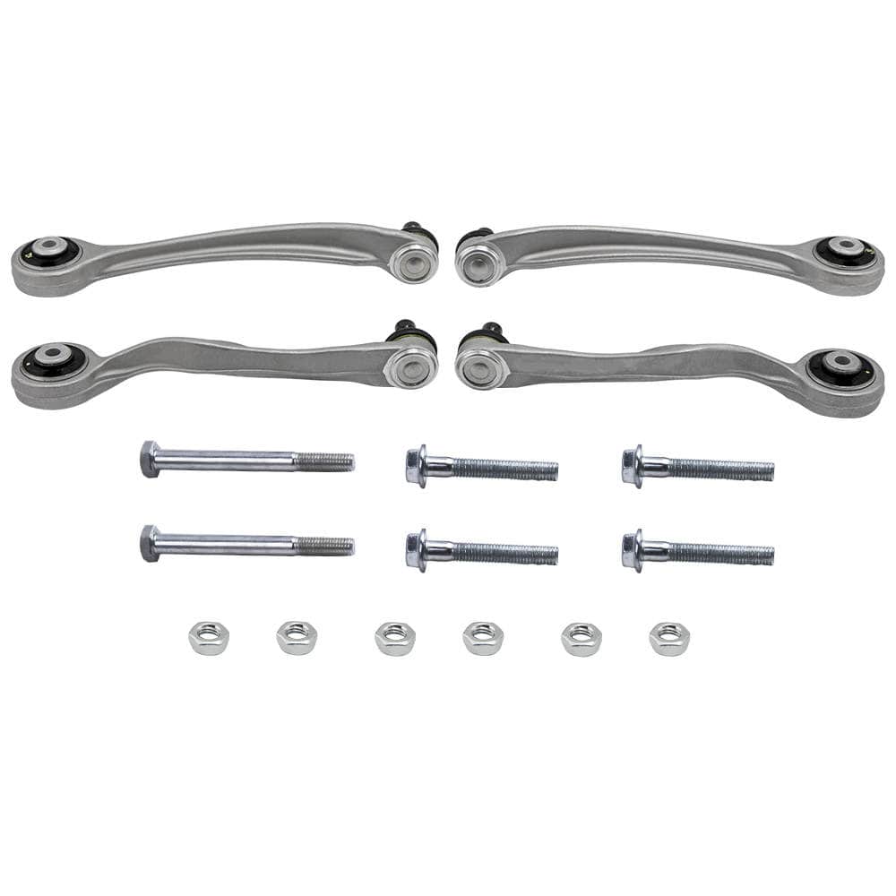 Neu 4PCS QUERLENKER + PAIR STOSSDÄMPFER VORNE LR kompatibel für AUDI A4 B6 B7 8E5 8E2 8HE 8H7