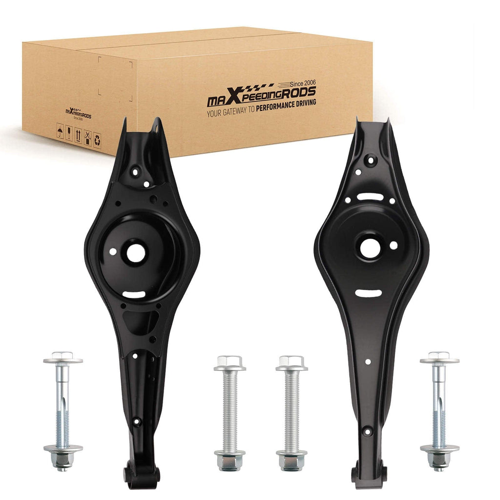 Neu 2PC QUERLENKER HINTEN UNTEN +SCHRAUBEN kompatibel für AUDI A3 VWGOLF 5 6 PASSAT JETTA EOS