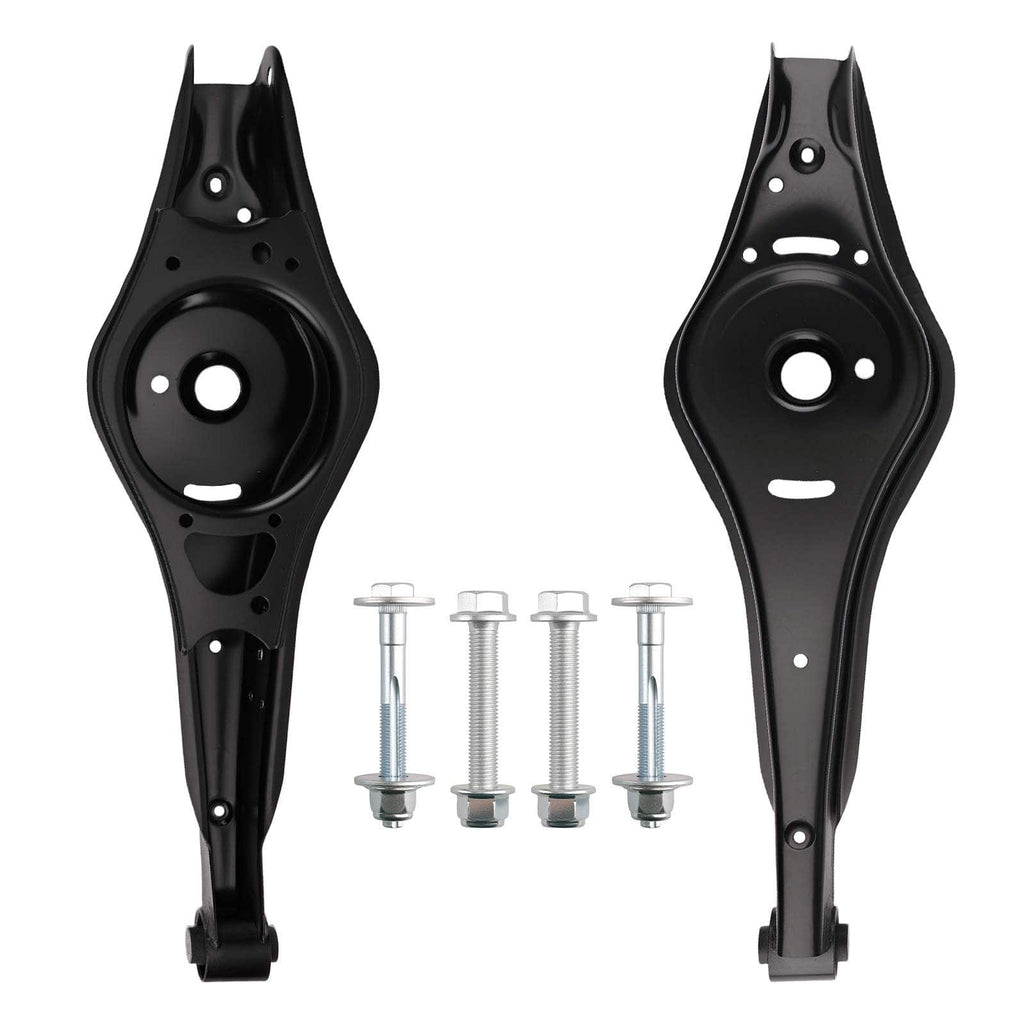 Neu 2PCS QUERLENKER + 2PCS STOSSDÄMPFER HINTEN kompatibel für AUDI A3 kompatibel für VW GOLF 5 6 PASSAT TOURAN