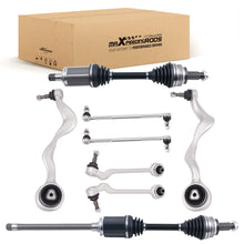 Laden Sie das Bild in den Galerie-Viewer, Neu 6PCS QUERLENKER SATZ + 2PCS CV-ACHSENBAUGRUPPE VORDERE kompatibel für BMW 328I 335I E91 E92