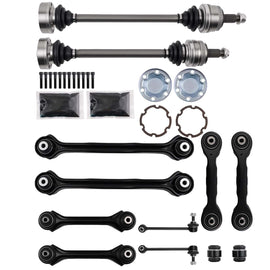 Neu QUERLENKER + CV-ACHSENBAUGRUPPE HINTEN LH+RH kompatibel für BMW E81 E87 E88 E82 E90 E92 E91