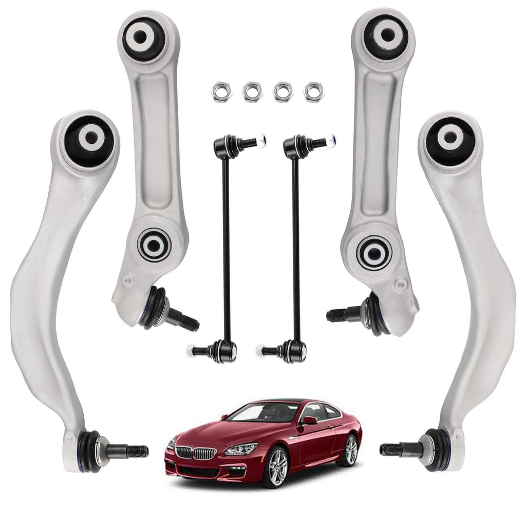 Neu 6 STÜCK UNTERER QUERLENKER VORNE kompatibel für BMW 5-SERIES F10 F11 F07 F18 10-17 6-SERIES