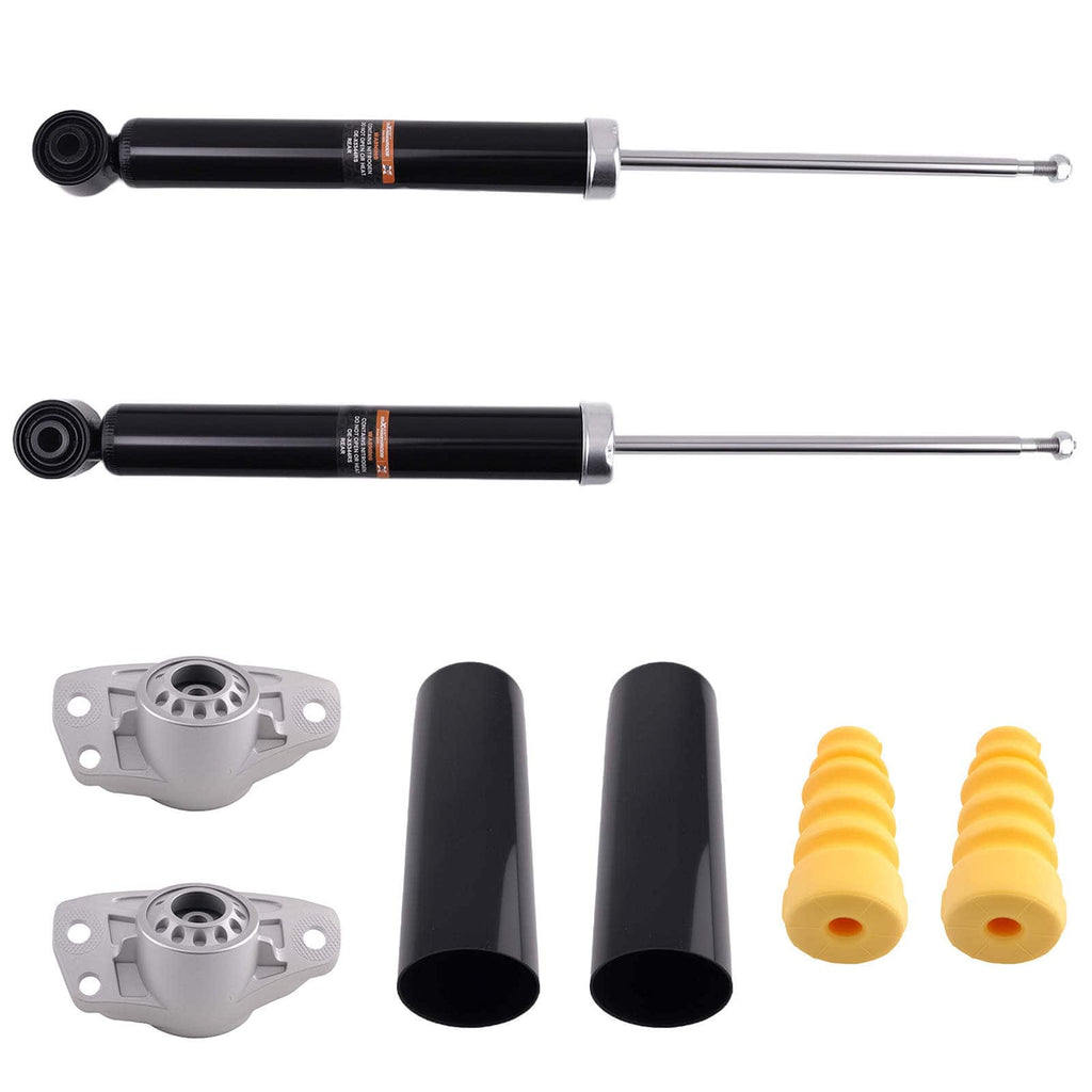Neu QUERLENKER SATZ + STOSSDÄMPFER HINTEN kompatibel für AUDI A3 kompatibel für VW GOLF 5 6 PASSAT TOURAN EOS