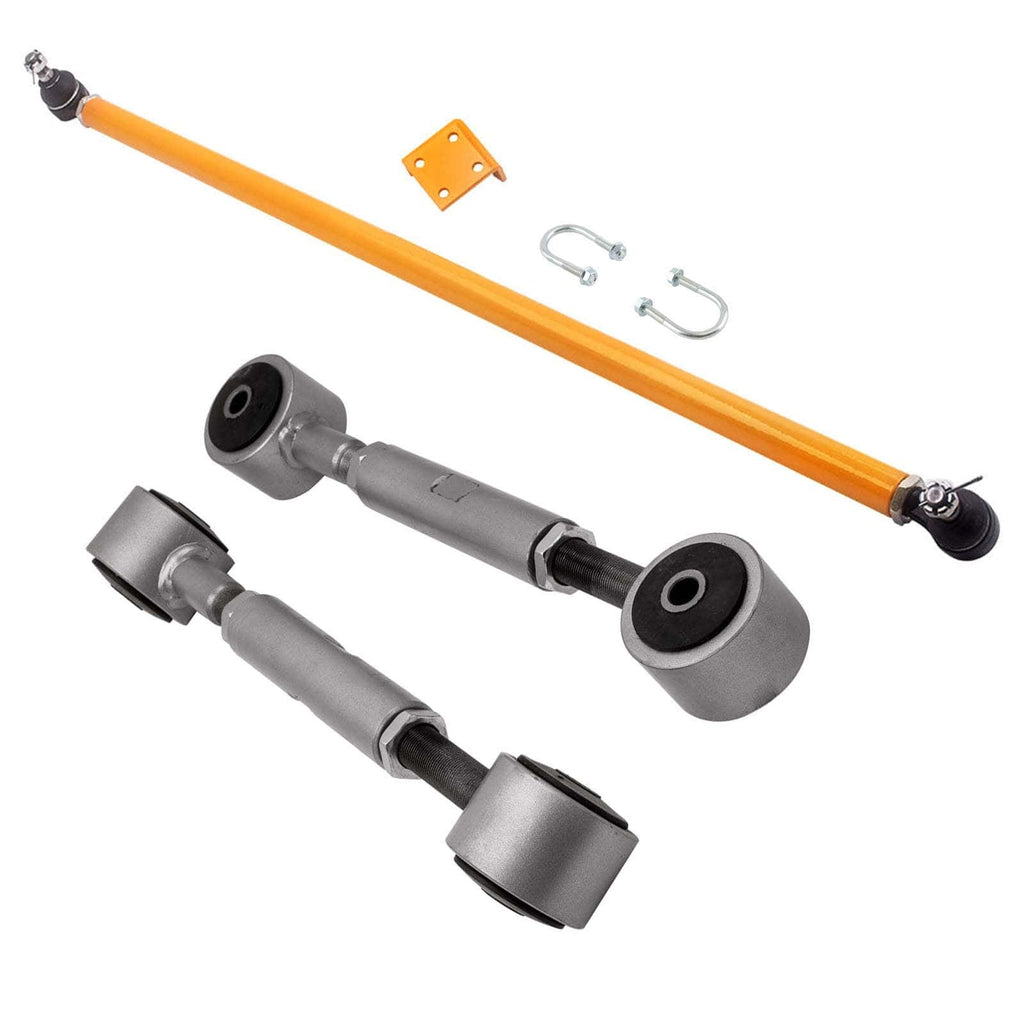 Neu DRAGLINK LENKGESTÄNGE + 2PCS OBERE QUERLENKER HINTEN kompatibel für NISSAN PATROL GU Y61